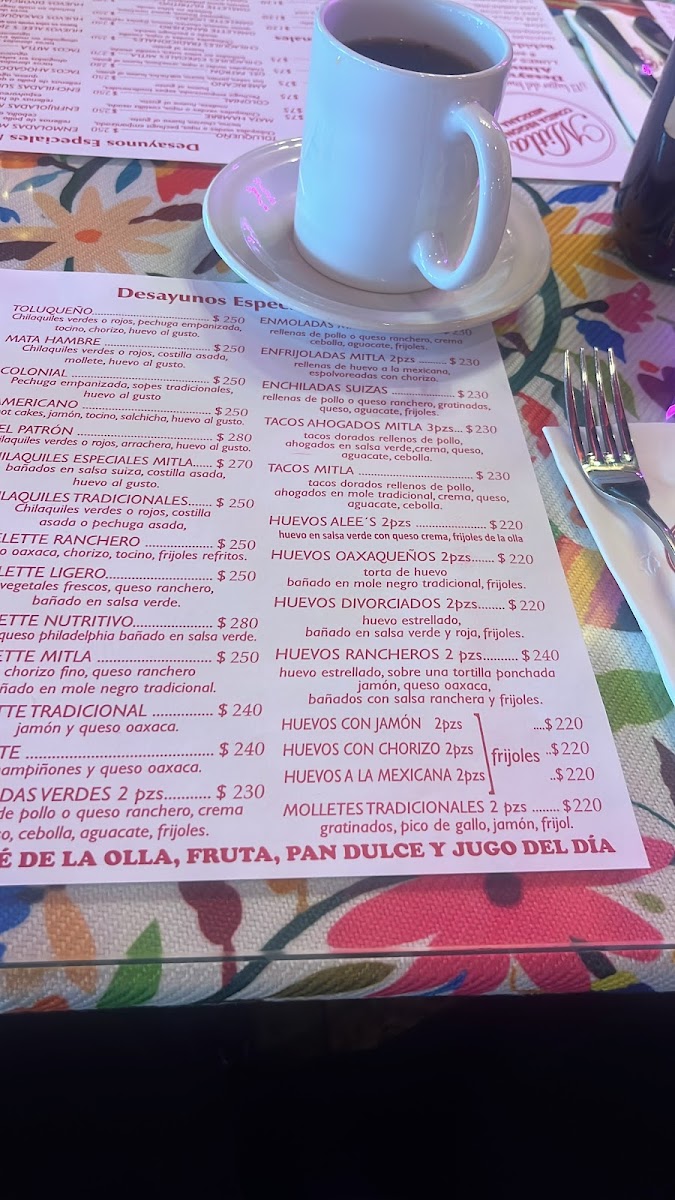 Restaurante Mitla Oaxaca Menu - Image 2